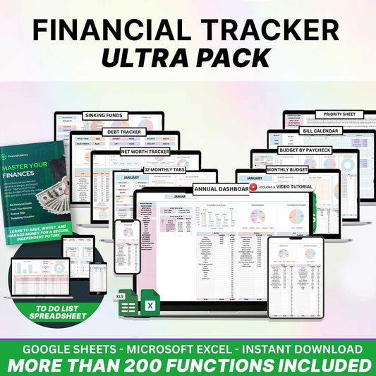 Finance Tracker Ultra Pack